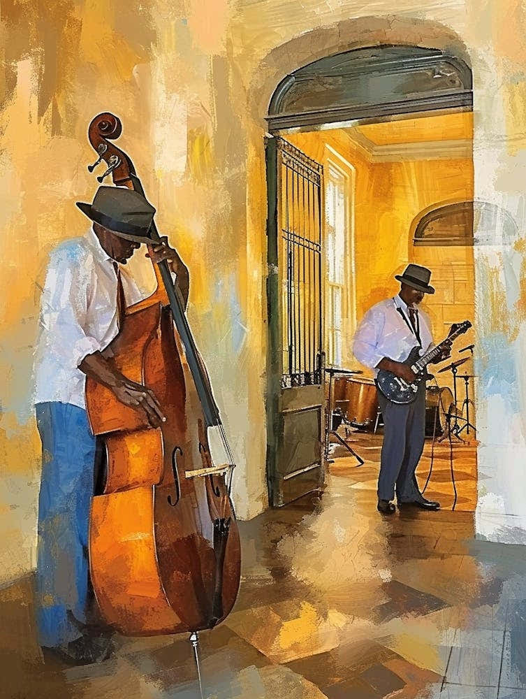 New Orleans Jazz National Historic Park Retro Pop Art 7