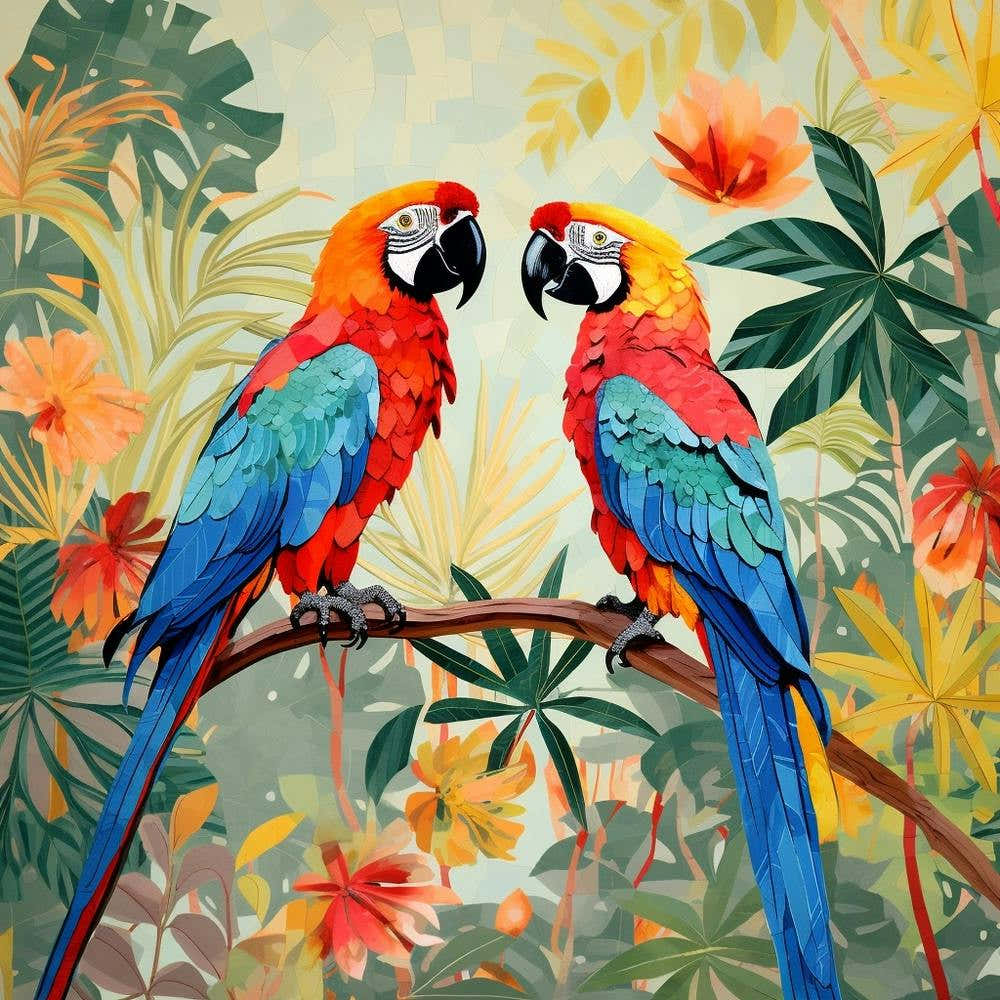 Bird In Nature Macaw 4