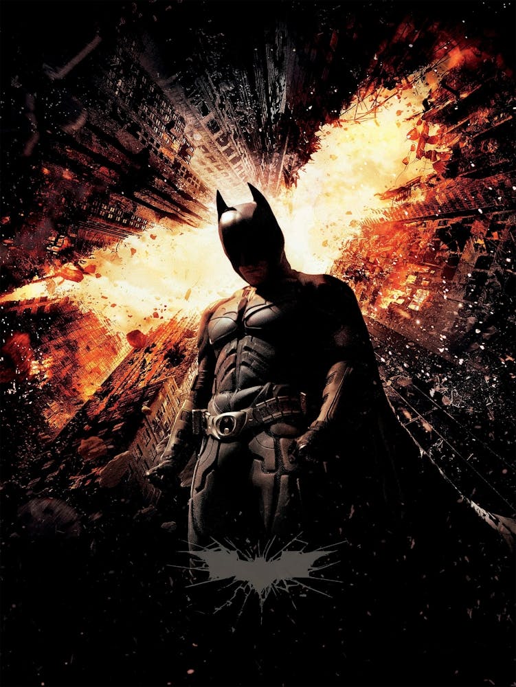 Rises movie poster