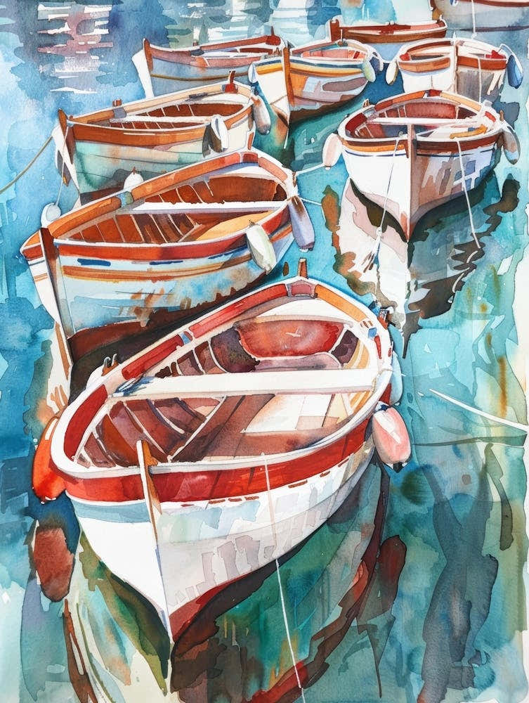 Boats In The Harbor 14