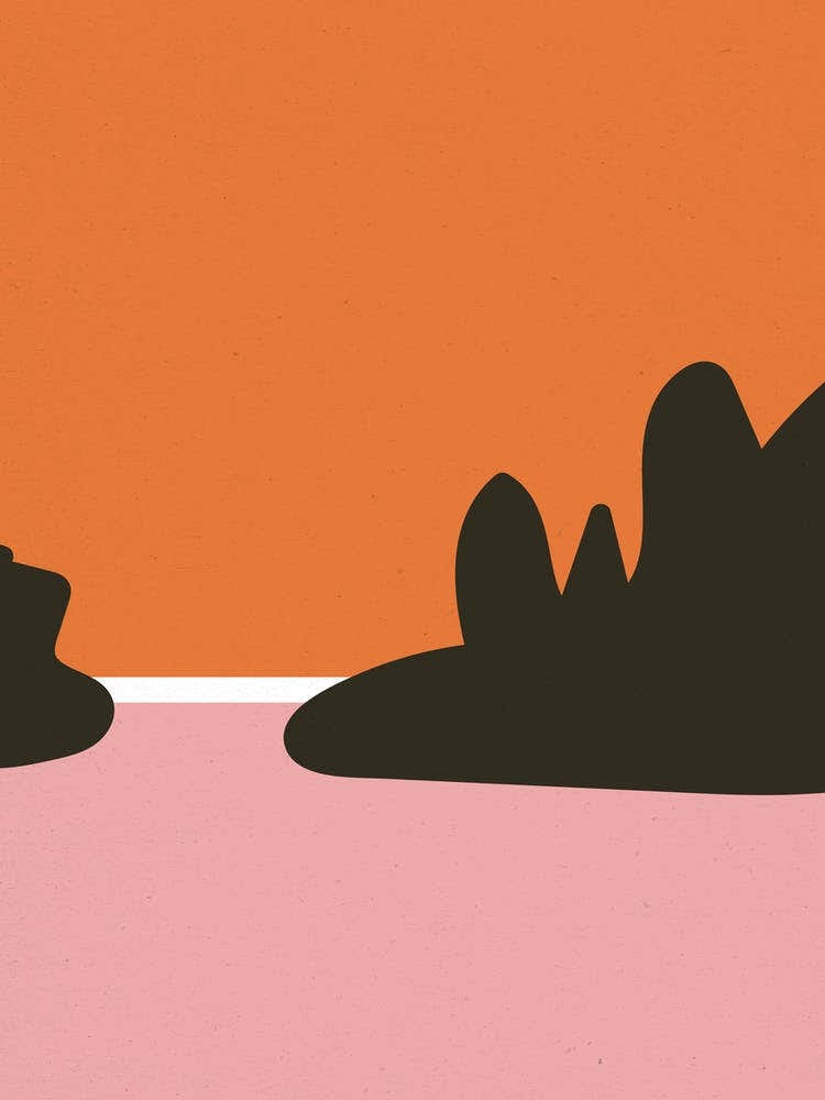 Beach Abstract Sunset