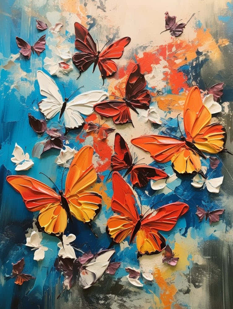 Butterflies Abstract 3