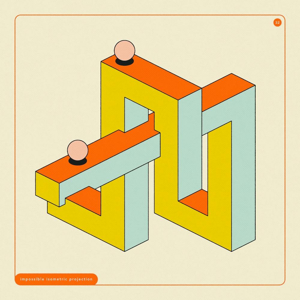 Impossible Geometrics 32 Square