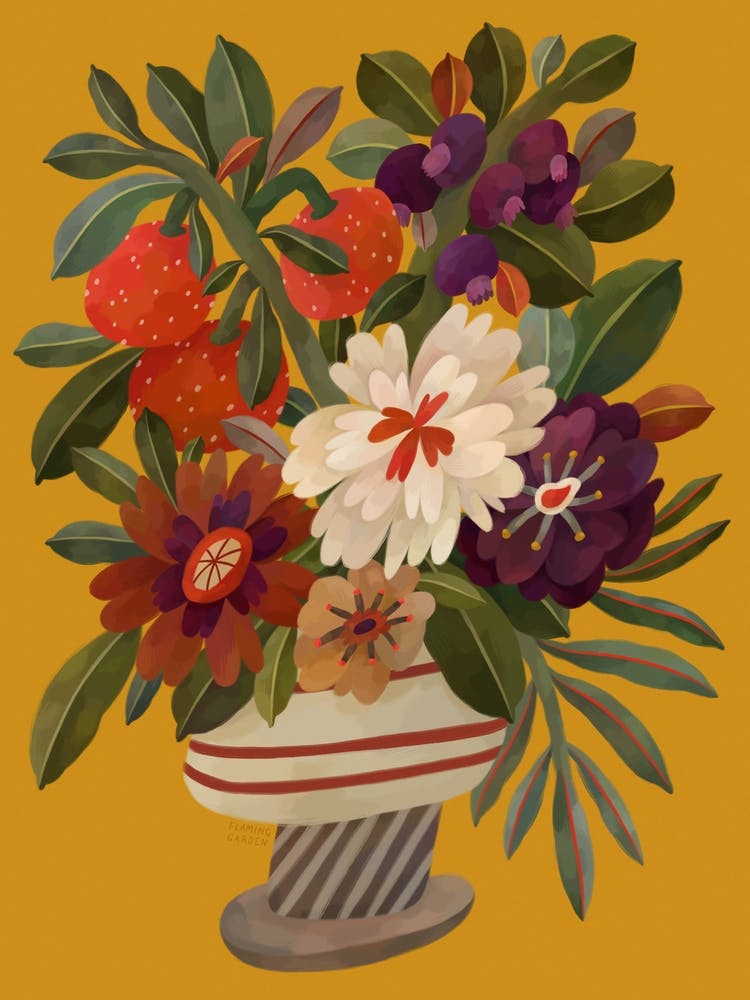 Autumnal Vase