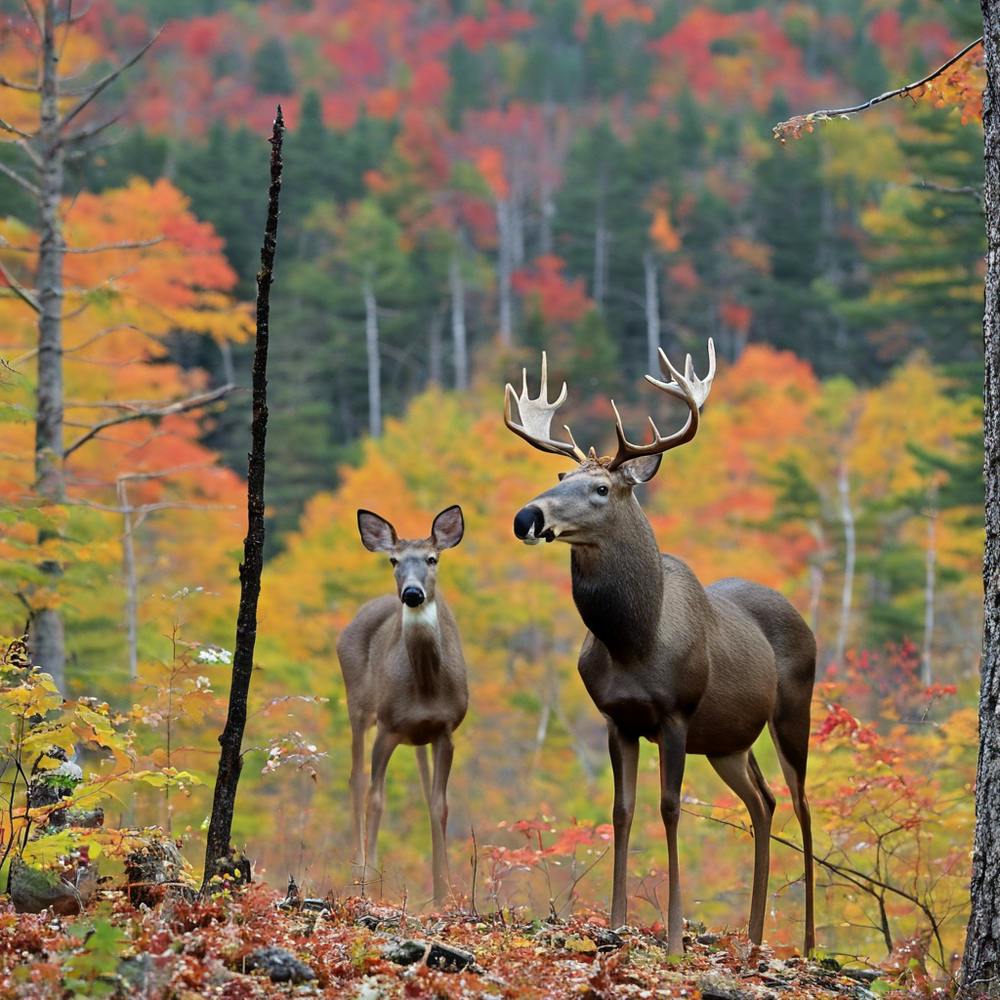 Deer In The Woods