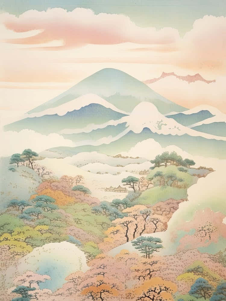Mount Nasu In Tochigi, Japanese Landscape 4