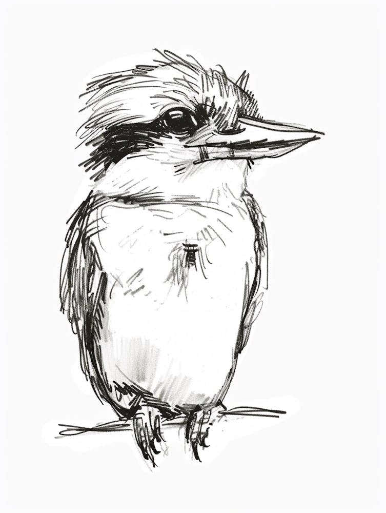 B&W Kookaburra