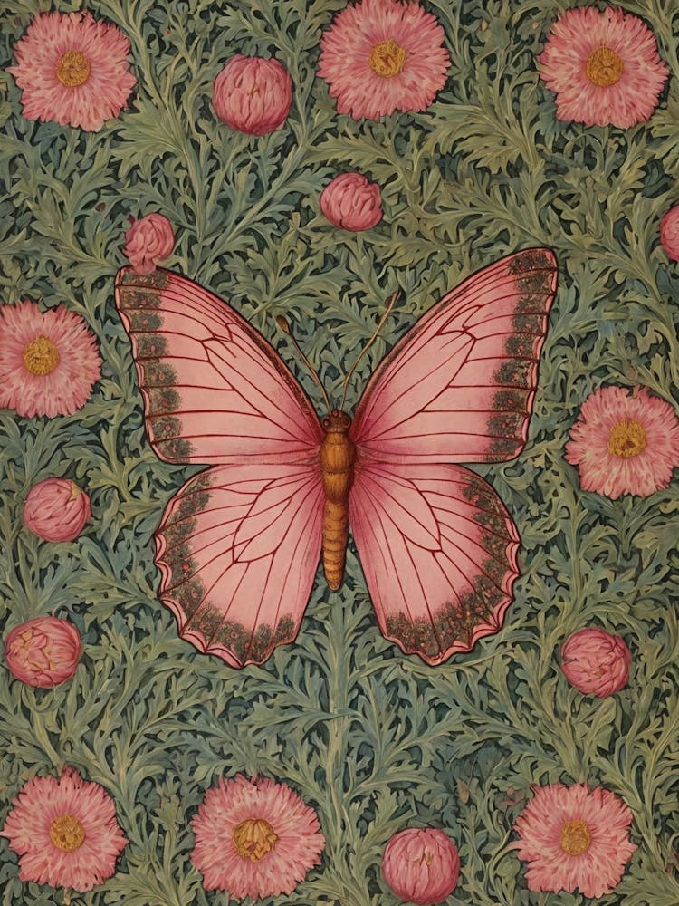 Pink Butterfly 2