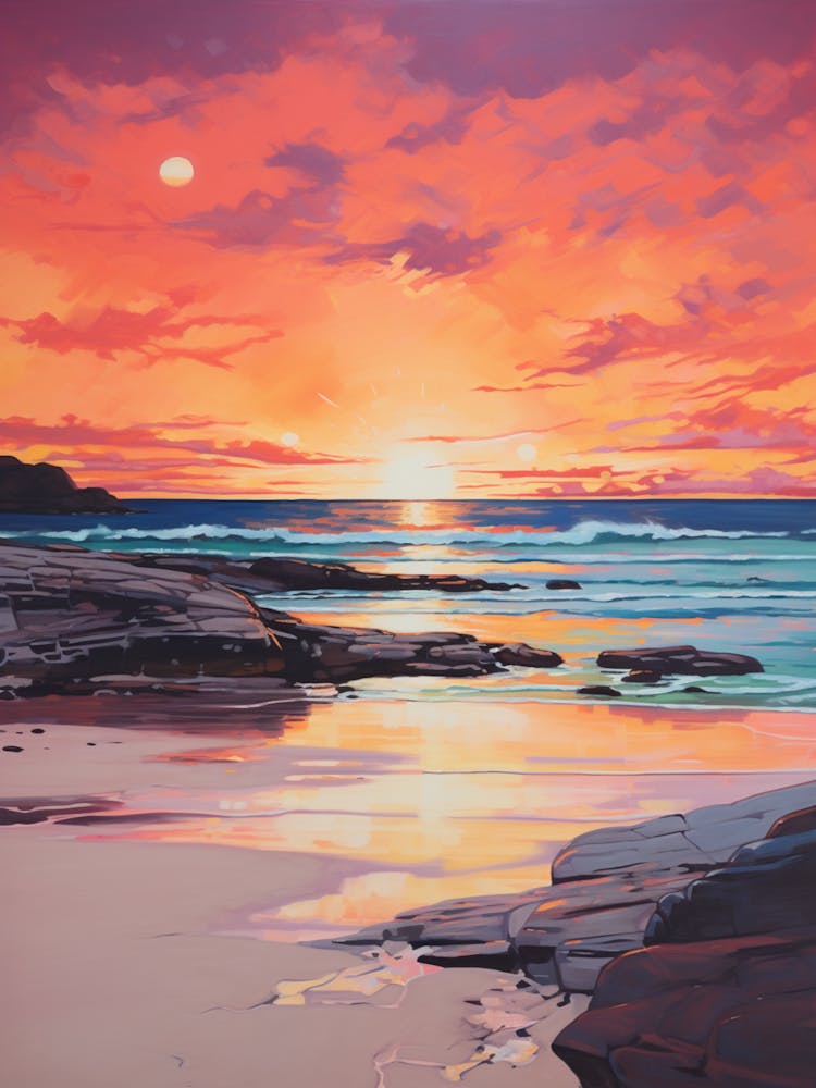 A Vibrant Painting Of Esperance Beach Australia 4