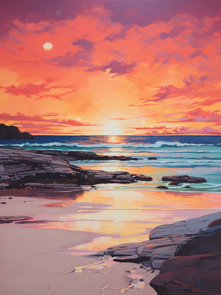 A Vibrant Painting Of Esperance Beach Australia 4