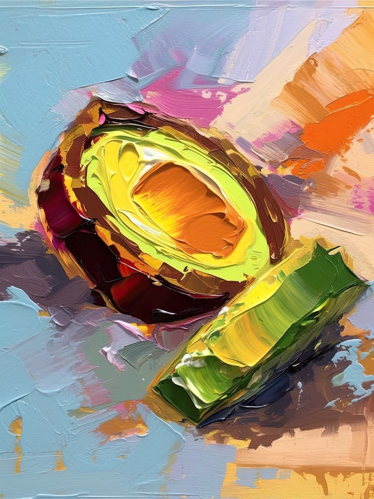 Avocado Painting 1