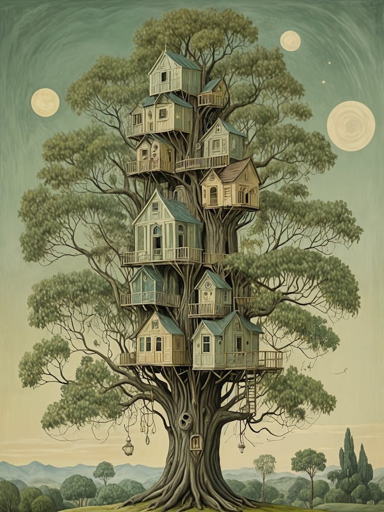 Fantasy Tree Houses