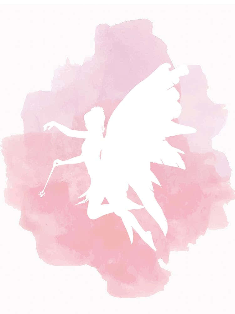 Fairy Pink Watercolour