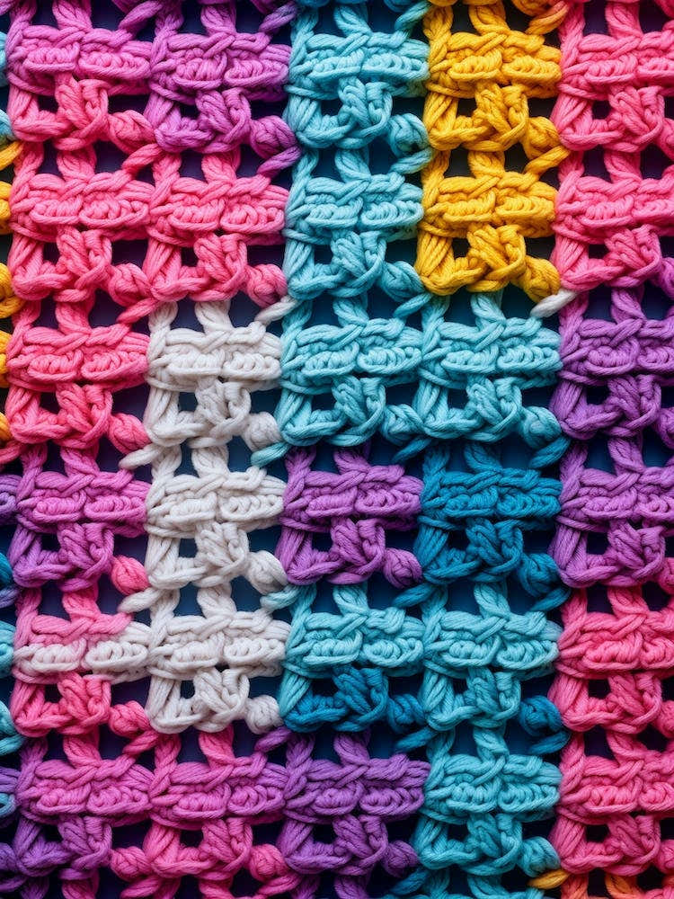 Modern Crochet Close Up