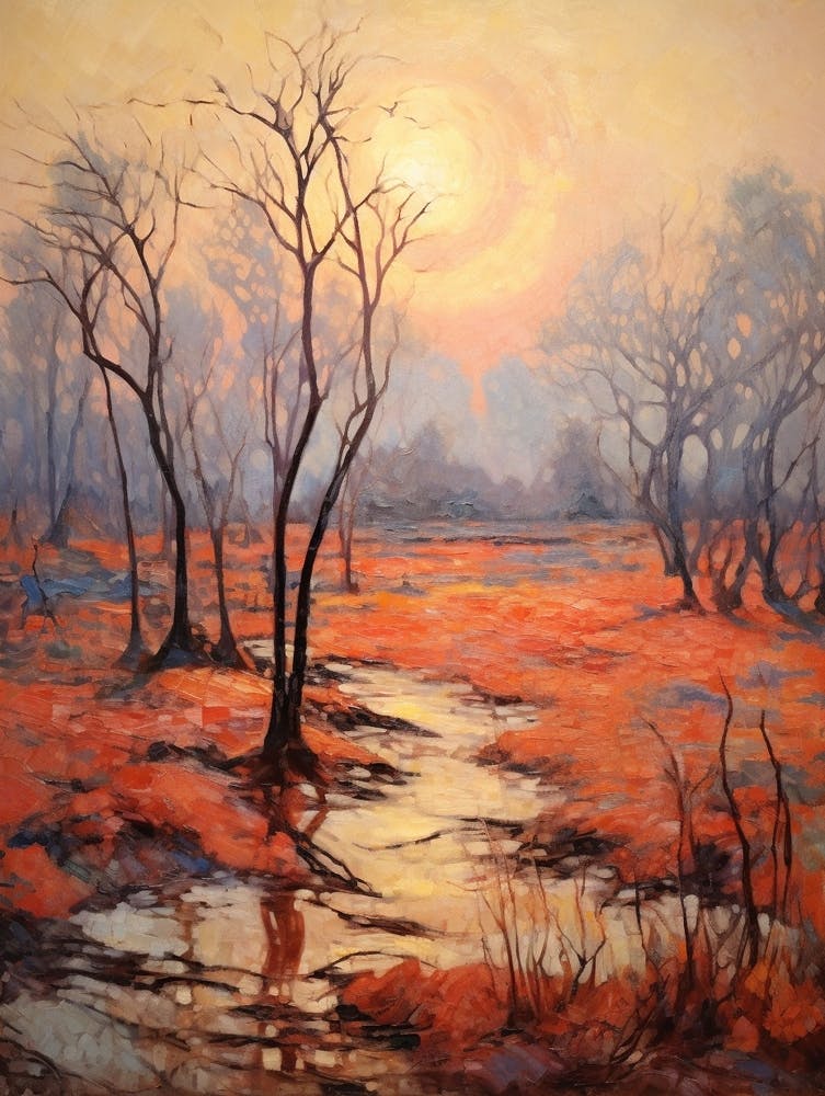 Autumn Orange Landscape 7