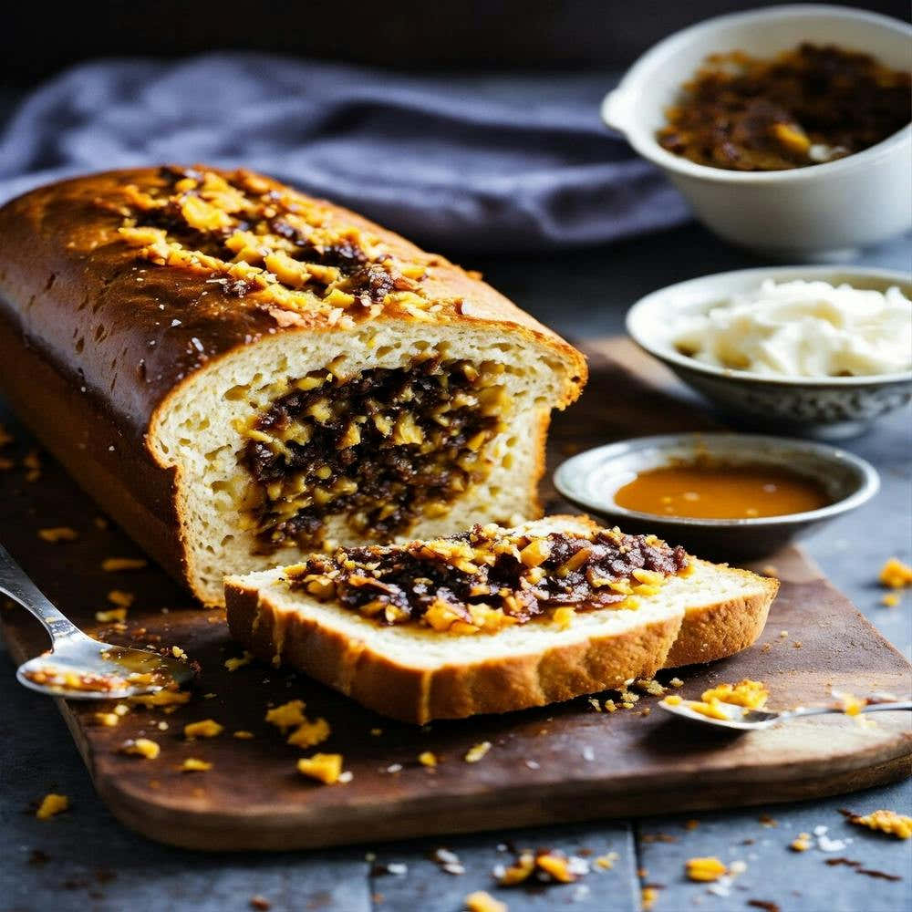 Bread With Raisins And Nuts