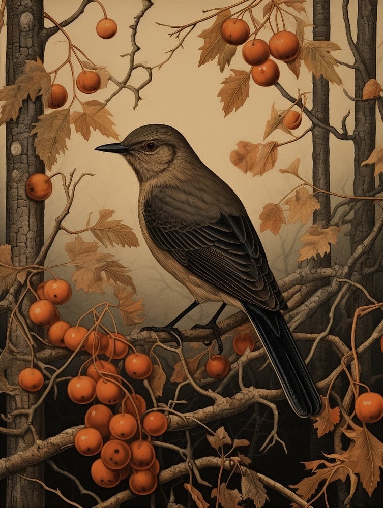 Dark And Moody Botanical Dipper 1