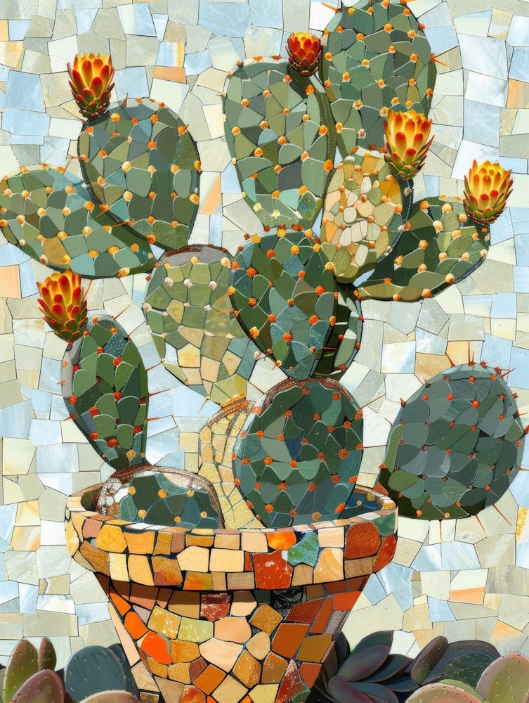 Mosaic Cactus
