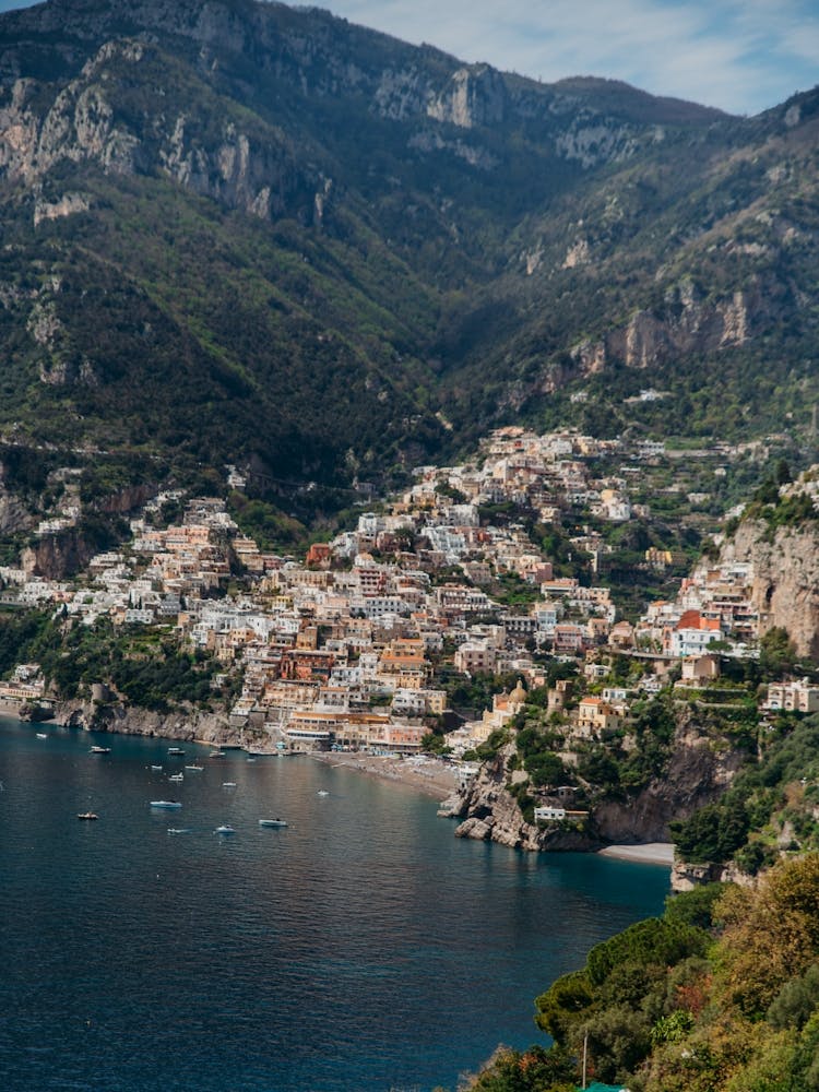 Amalfi Positano photography poster