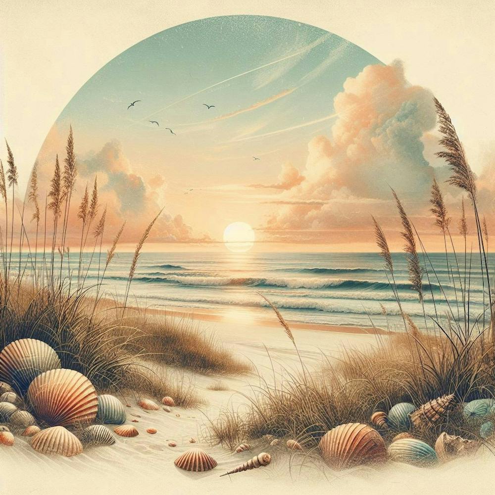 Seashells On The Beach