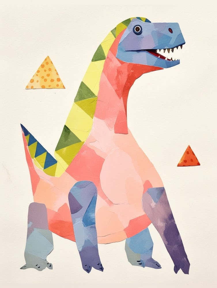 Nursery Dinosaur Art Jobaria 3
