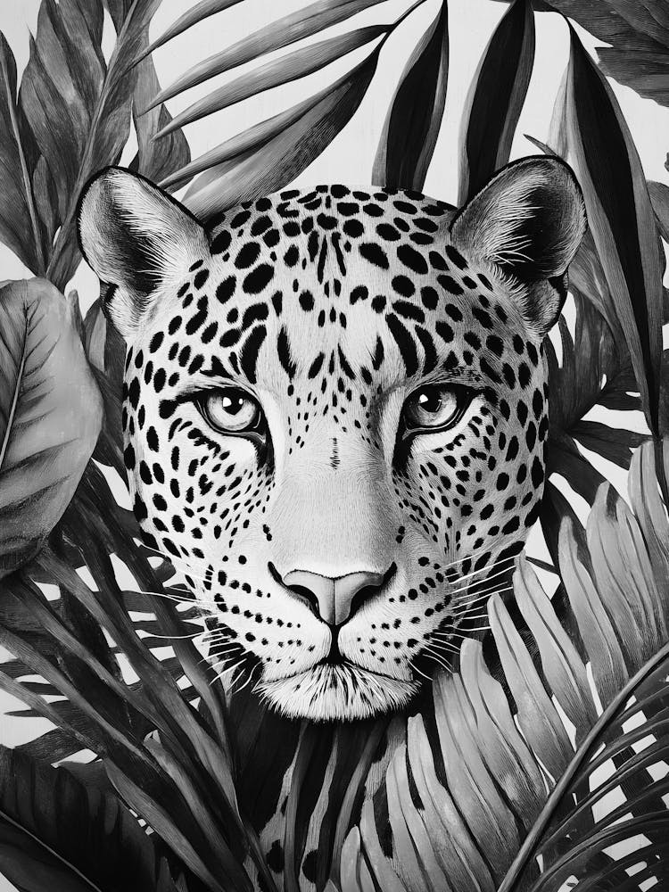 Leopard In The Jungle 2