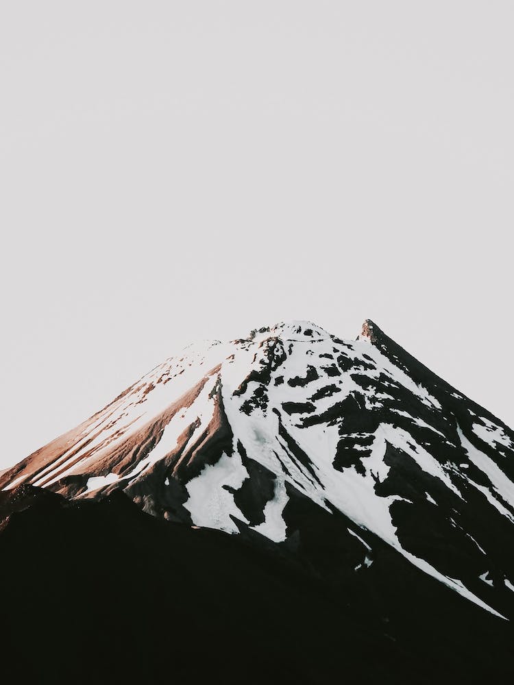 Snowy Mountain Peak