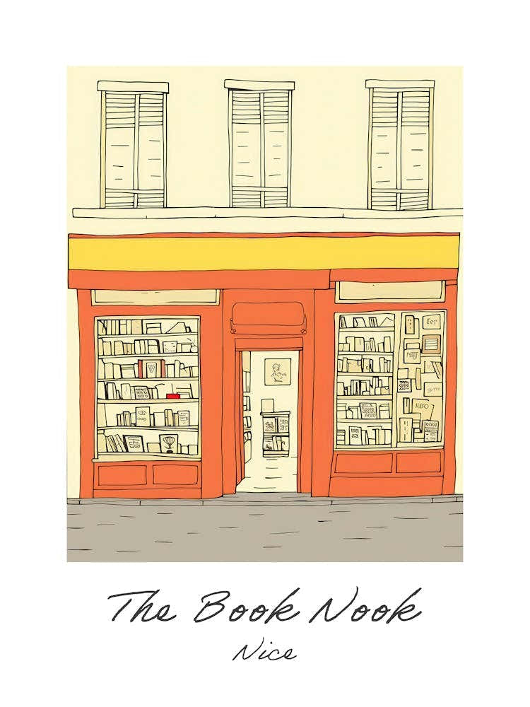 Nice The Book Nook Pastel Colours 2 Poster