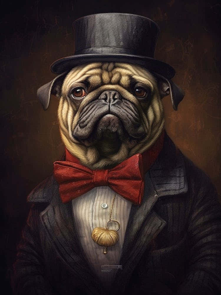Gangster Dog Pug