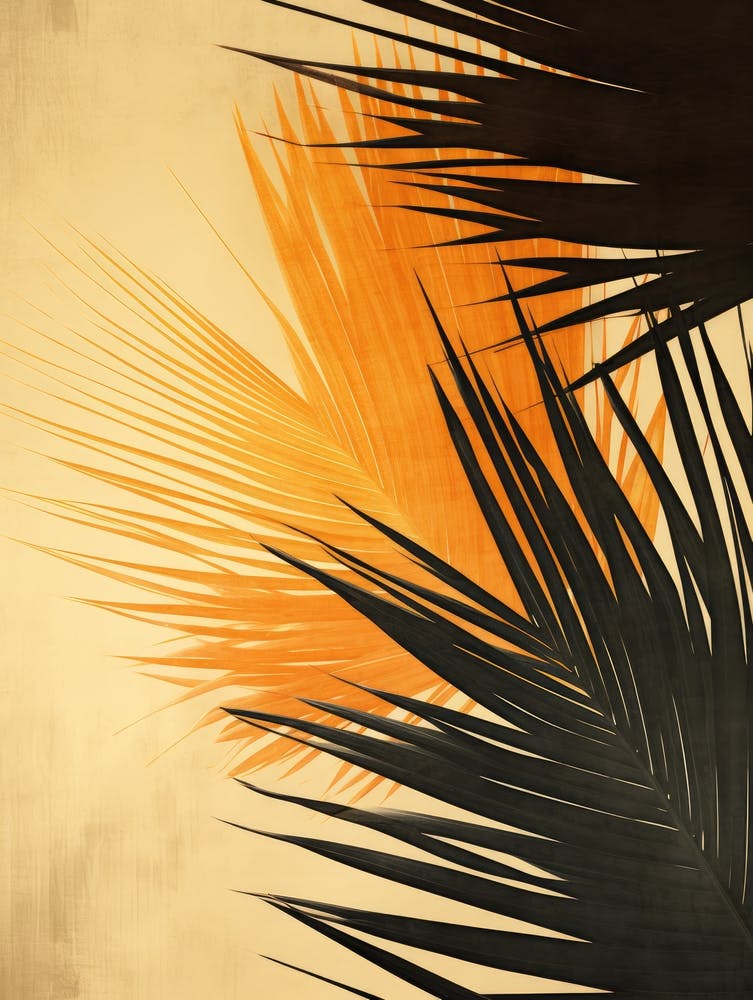 Palm Leaves Canvas Print