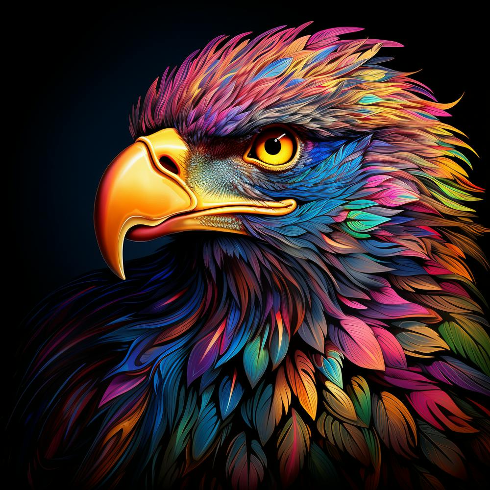 Colourful Rainbow Vulture 2