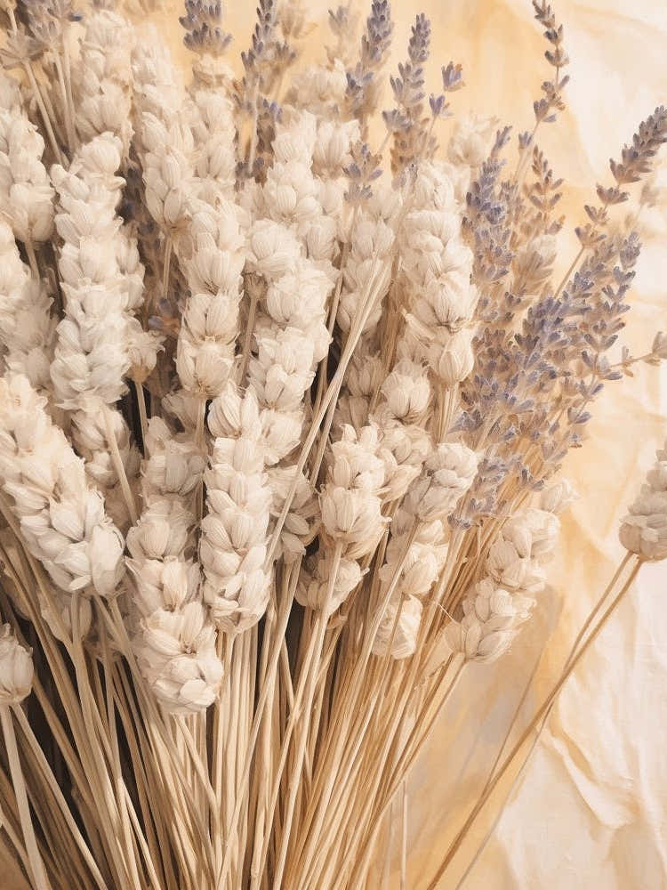 Boho Dried Flowers Lavender 4