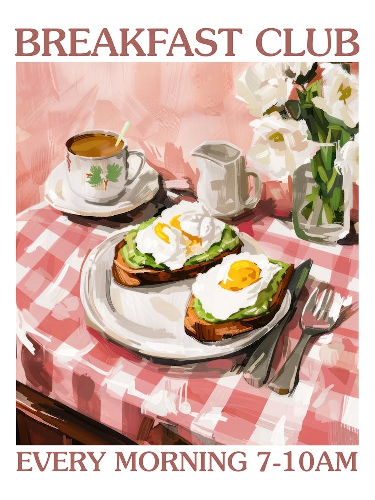 Breakfast Club Poached Eggs 2