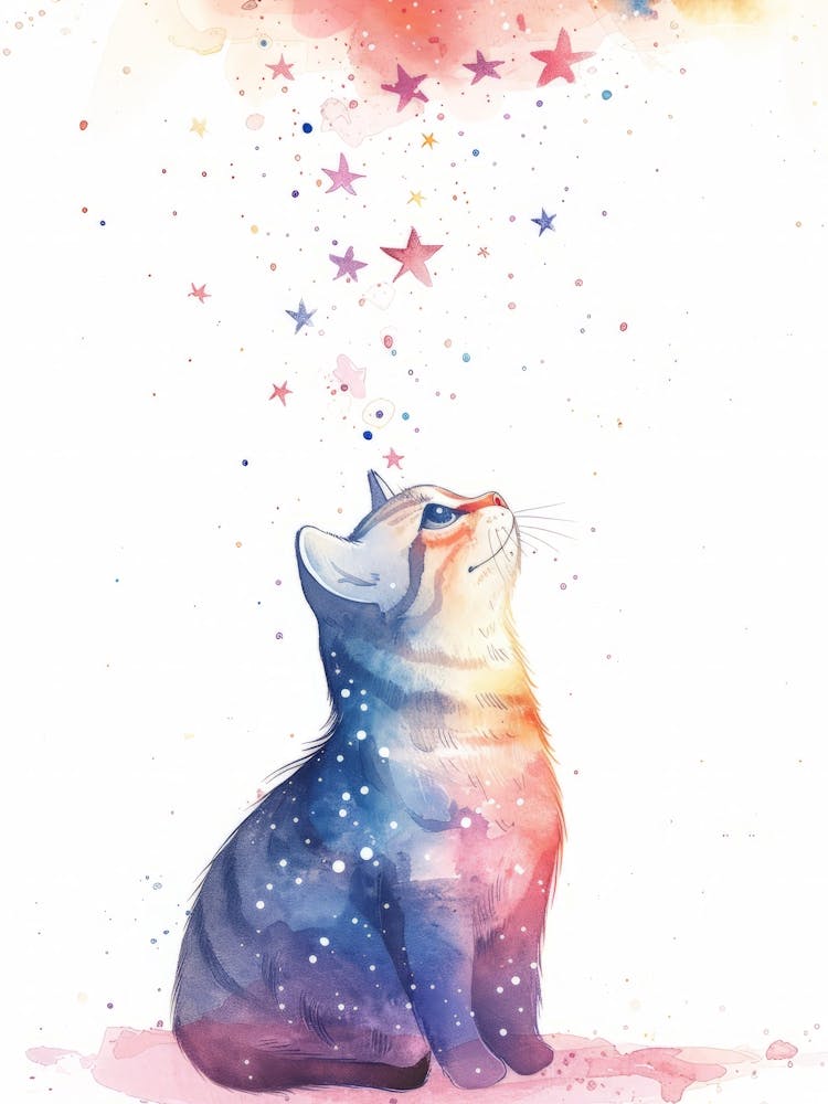 Starry Sky Cat