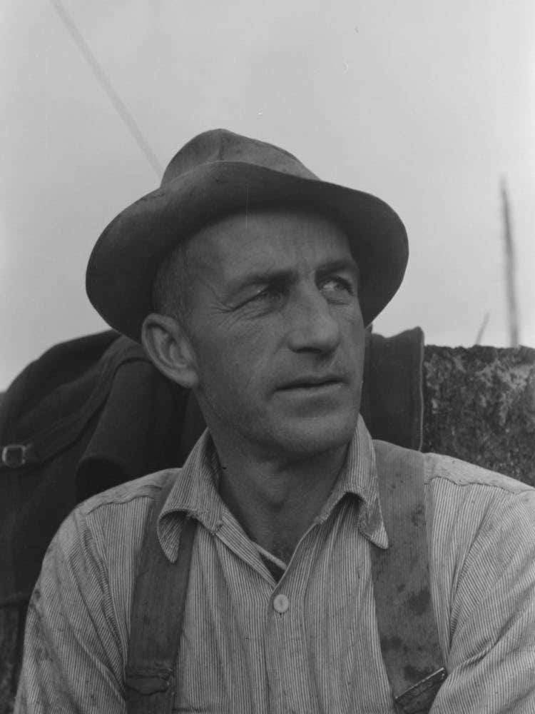 Lumberjack, Long Bell Lumber Company, Cowlitz County, Washington By Russell Lee