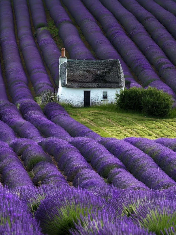 Lavender Fields In France 2
