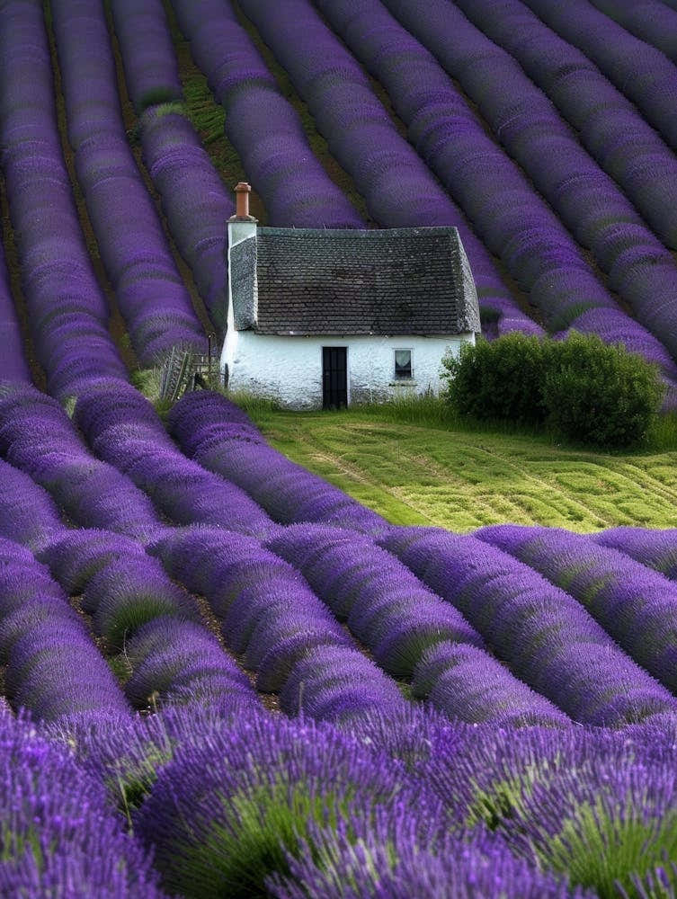 Lavender Fields In France 2