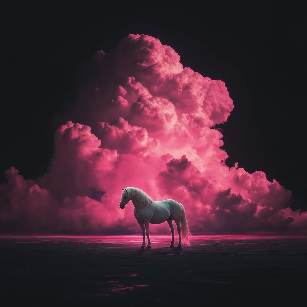Pink Horse In The Sky