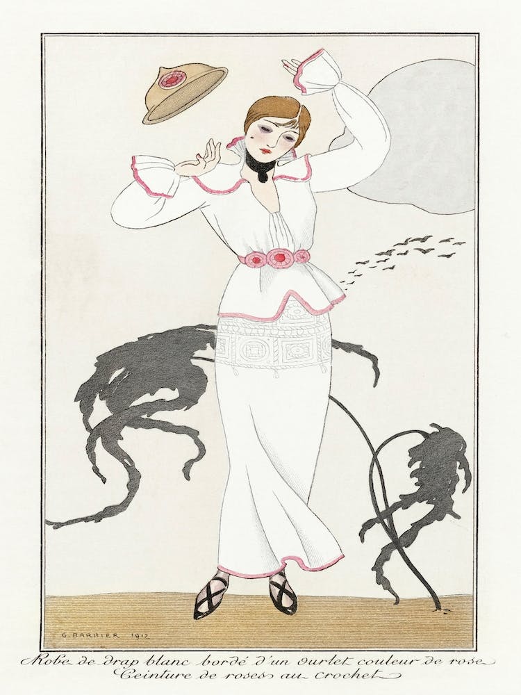 Costumes Parisiens No 9, George Barbier