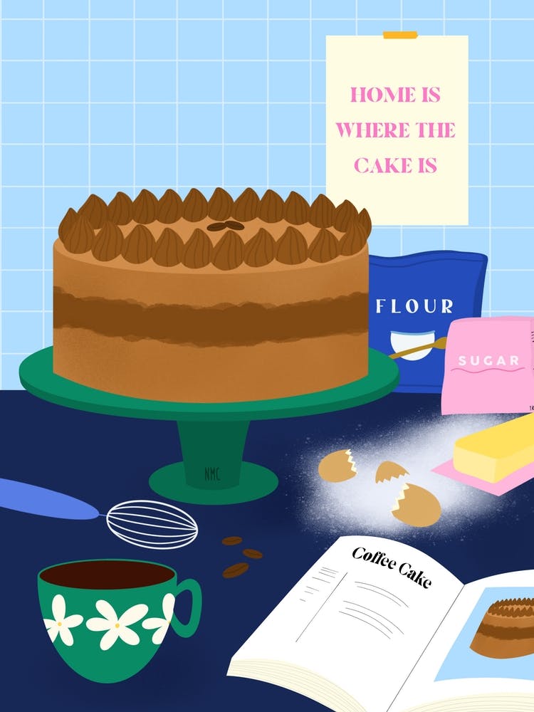 Kitchen Cake Baking