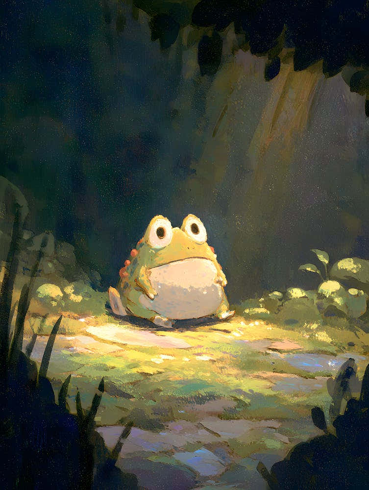 Frog In The Forest 5