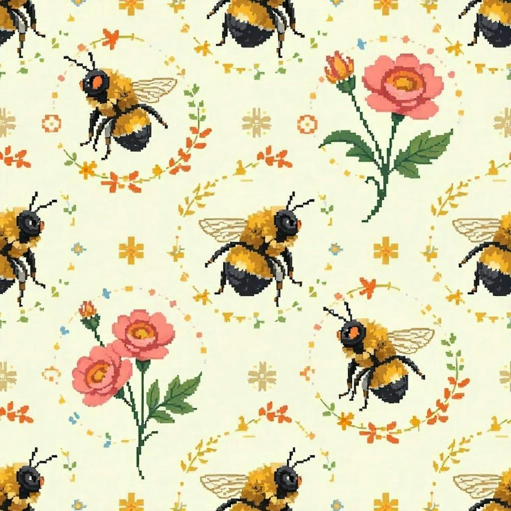 William Morris Bee Vintage (4)