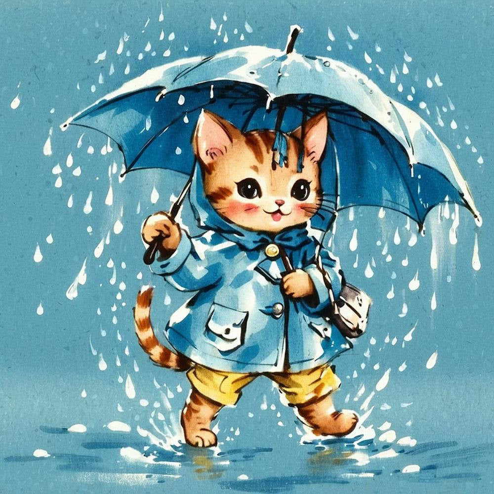 Rainy Day Cat