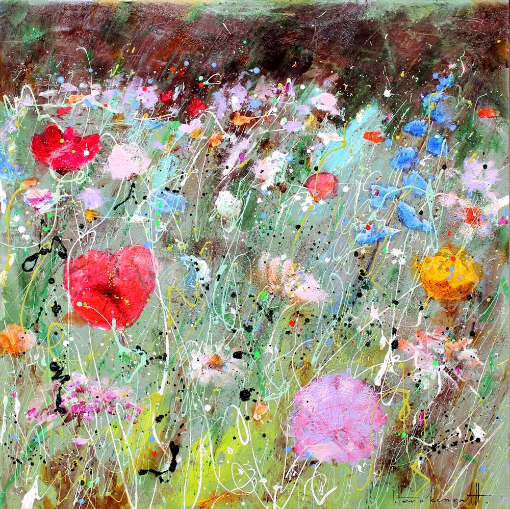 Wildflower field