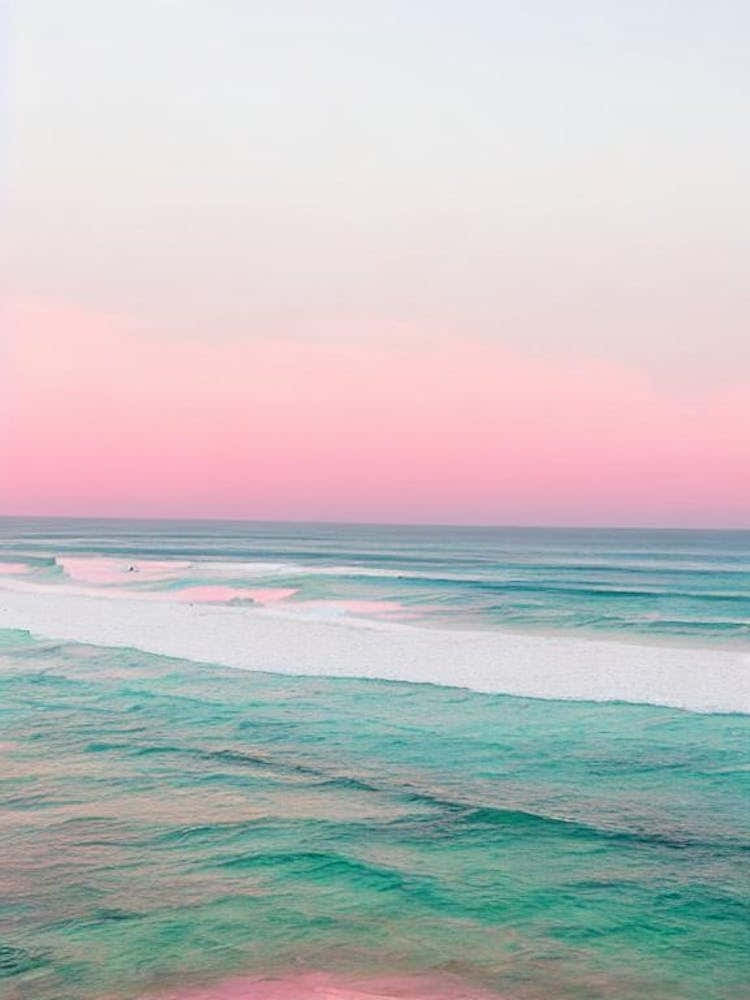 Greenmount Beach, Australia Pink Photography 2