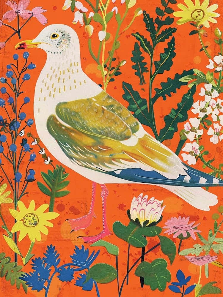 Spring Birds Seagull 3