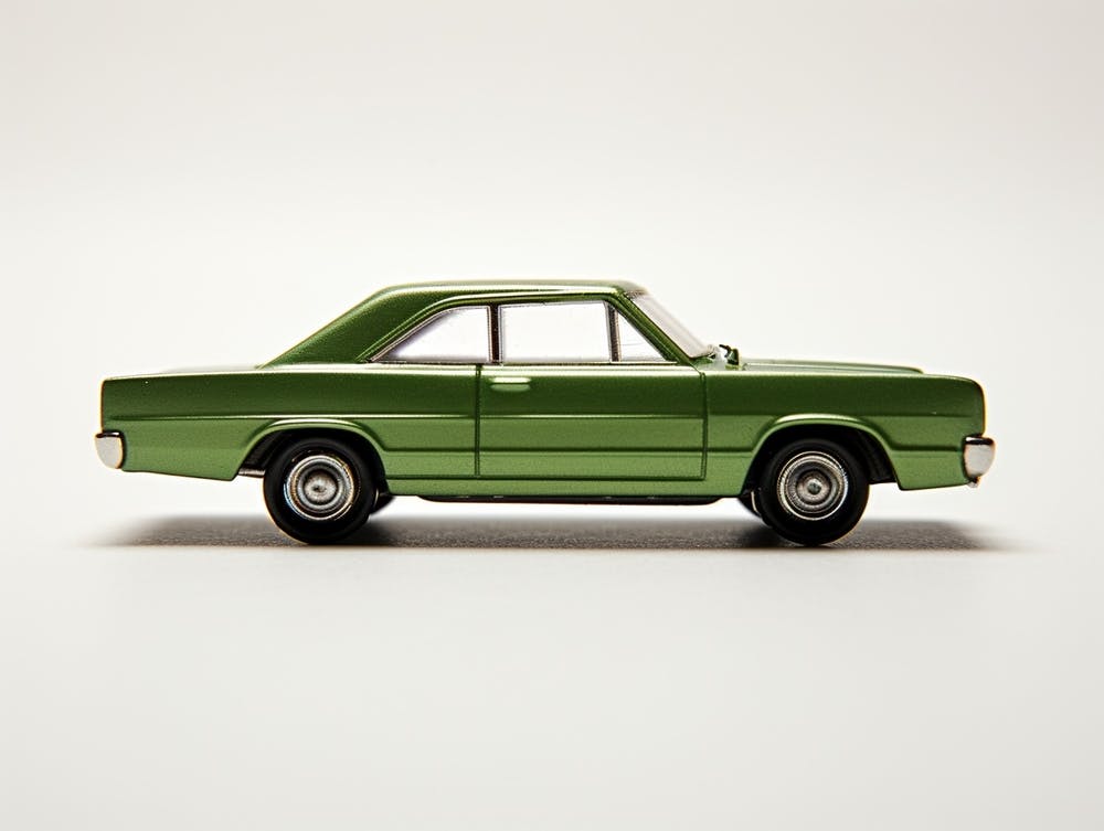 Toy Car 68 Dodge Dart Green