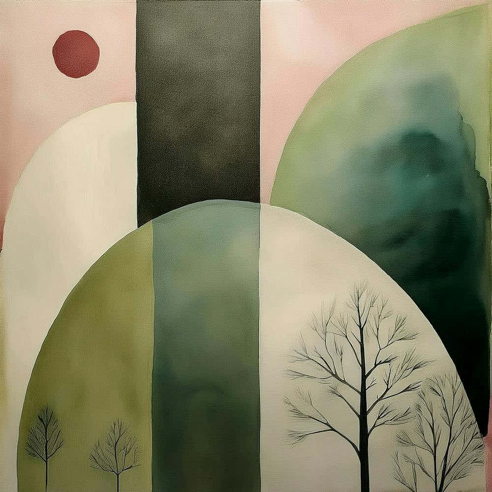 Landscape With Trees