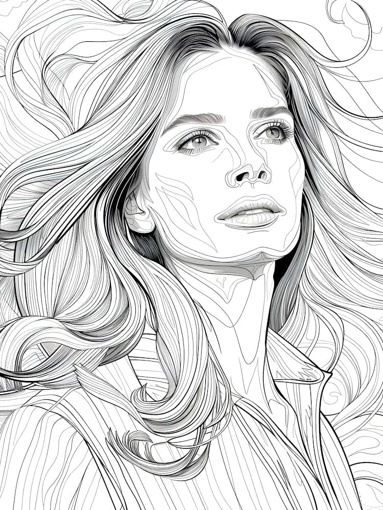 Mod Girl Black And White 32