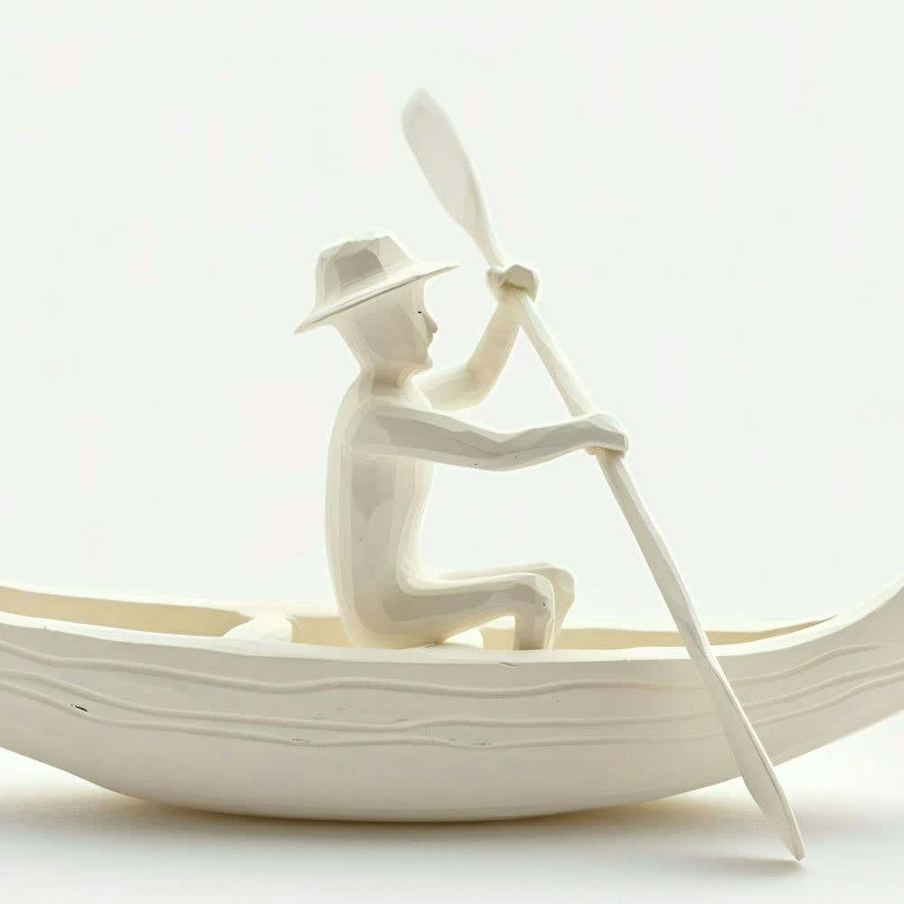 Man In A Boat 1